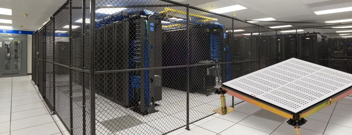 Airflow panel in a data centre